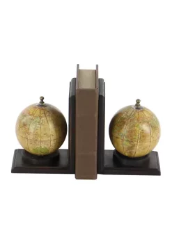 Wholesale 🧨 Rustic Wood Bookends - Set of 2 by Monroe Lane 👍 -Monroe Lane Sales Belk 12408
