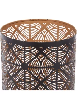 Best Sale 👏 Eclectic Metal Lantern - Set of 3 by Monroe Lane 🧨 -Monroe Lane Sales Belk 12440