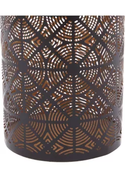 Best Sale 👏 Eclectic Metal Lantern - Set of 3 by Monroe Lane 🧨 -Monroe Lane Sales Belk 12441