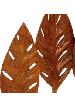 New 🔥 Teak Wood Natural Abstract Sculpture by Monroe Lane 😀 -Monroe Lane Sales Belk 12481