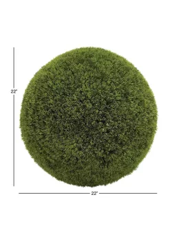 Promo 👏 Contemporary Faux Foliage Artificial Foliage Ball by Monroe Lane 🎉 -Monroe Lane Sales Belk 12506