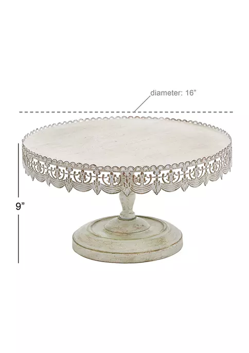 Hot Sale ๐ Farmhouse Metal Cake Stand by Monroe Lane โ๏ธ 4 Hot Sale ๐ Farmhouse Metal Cake Stand by Monroe Lane โ๏ธ - Image 4