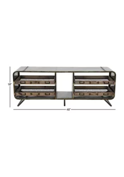 Deals 😍 Farmhouse Metal Storage Unit by Monroe Lane ⭐ -Monroe Lane Sales Belk 12623