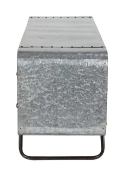 Deals 😍 Farmhouse Metal Storage Unit by Monroe Lane ⭐ -Monroe Lane Sales Belk 12624