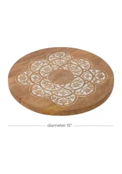 Best deal ⌛ Country Cottage Wood Cake Stand by Monroe Lane 🎉 -Monroe Lane Sales Belk 12635