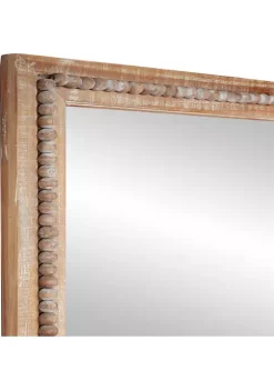 Deals 👍 Bohemian Wood Wall Mirror by Monroe Lane ⭐ -Monroe Lane Sales Belk 12642