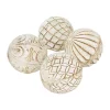 Cheapest 😀 Coastal Ceramic Orbs & Vase Filler - Set of 4 by Monroe Lane ⭐