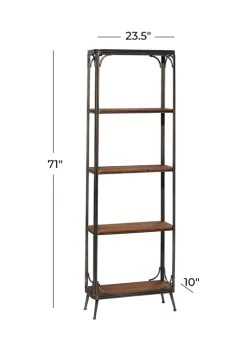 Best reviews of 👍 Industrial Wood Shelving Unit by Monroe Lane 😀 -Monroe Lane Sales Belk 12787
