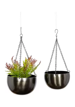 Wholesale ⭐ Glam Metal Planter - Set of 2 by Monroe Lane 🤩 -Monroe Lane Sales Belk 12840