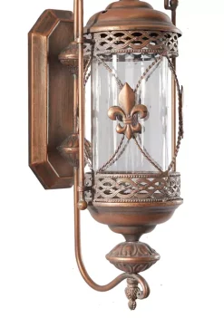 Wholesale 🌟 Traditional Glass Wall Sconce by Monroe Lane ⌛ -Monroe Lane Sales Belk 12849