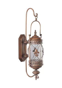Wholesale 🌟 Traditional Glass Wall Sconce by Monroe Lane ⌛ -Monroe Lane Sales Belk 12850