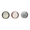 Cheapest 🌟 Traditional Metal Wall Clock - Set of 3 by Monroe Lane 🎉