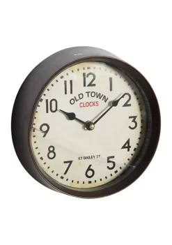Cheapest 🌟 Traditional Metal Wall Clock - Set of 3 by Monroe Lane 🎉 -Monroe Lane Sales Belk 12866