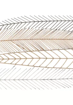 Best Pirce ❤️ Contemporary Metal Wall Decor by Monroe Lane ✔️ -Monroe Lane Sales Belk 12902