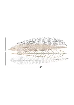 Best Pirce ❤️ Contemporary Metal Wall Decor by Monroe Lane ✔️ -Monroe Lane Sales Belk 12903