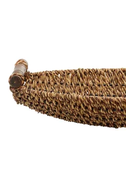 New ✨ Coastal Metal Storage Basket - Set of 3 by Monroe Lane 🎁 -Monroe Lane Sales Belk 1295