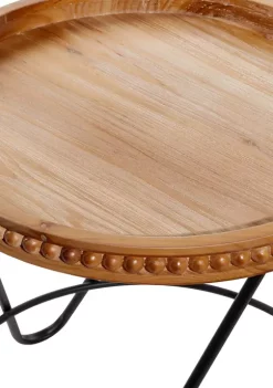 Budget 👏 Modern Metal Accent Table - Set of 2 by Monroe Lane 🥰 -Monroe Lane Sales Belk 12950