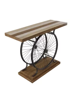 Brand new 🎉 Hawaii Rainbow Warriors Industrial Wood Console Table by Monroe Lane 💯 -Monroe Lane Sales Belk 12955