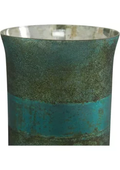Deals 😍 Rustic Glass Candle Holder - Set of 2 by Monroe Lane 👏 -Monroe Lane Sales Belk 12961