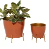 Best Pirce 🧨 Farmhouse Metal Planter - Set of 2 by Monroe Lane 🔔