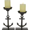 Promo ✨ Coastal Metal Candle Holder - Set of 2 by Monroe Lane 💯