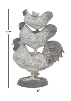 Best Pirce 🤩 Farmhouse Polystone Sculpture by Monroe Lane 🔥 -Monroe Lane Sales Belk 13072