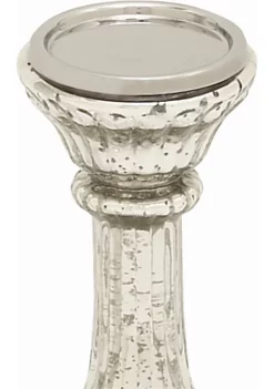 Promo 🤩 Traditional Glass Candle Holder - Set of 3 by Monroe Lane 🔔 -Monroe Lane Sales Belk 13113