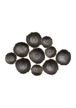 New 🥰 Contemporary Metal Wall Decor by Monroe Lane 😀