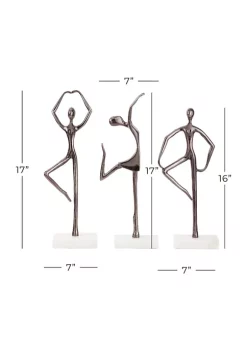 Brand new ๐ Modern Aluminum Sculpture - Set of 3 by Monroe Lane ๐ 10 Brand new ๐ Modern Aluminum Sculpture - Set of 3 by Monroe Lane ๐ -Monroe Lane Sales Belk 13154