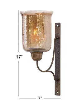 Flash Sale 🔥 Traditional Metal Wall Sconce by Monroe Lane 🛒 -Monroe Lane Sales Belk 13160