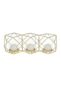 Hot Sale ❤️ Modern Metal Candle Holder by Monroe Lane 😍 -Monroe Lane Sales Belk 13167