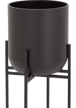 Coupon 🎉 Modern Metal Planter by Monroe Lane 🤩 -Monroe Lane Sales Belk 13188