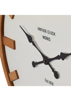 Best reviews of ⌛ Contemporary Glass Wall Clock by Monroe Lane 👏 -Monroe Lane Sales Belk 13191