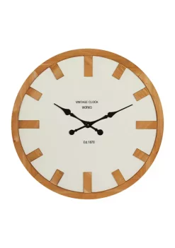 Best reviews of ⌛ Contemporary Glass Wall Clock by Monroe Lane 👏 -Monroe Lane Sales Belk 13195