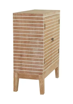 Best Sale 💯 Contemporary Wood Cabinet by Monroe Lane 🥰 -Monroe Lane Sales Belk 13259