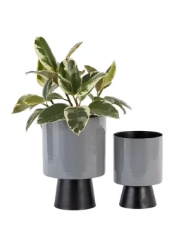 Best deal ๐ Modern Metal Planter - Set of 2 by Monroe Lane ๐