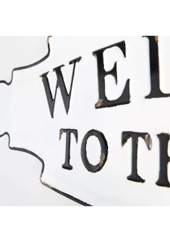 Deals ⌛ Iron Farmhouse Wall Décor by Monroe Lane 🎁 -Monroe Lane Sales Belk 13282