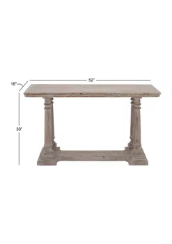 Brand new 😉 Philadelphia 76ers New York Jets San Diego Padres Clemson Tigers Rustic Wood Console Table by Monroe Lane 🥰 -Monroe Lane Sales Belk 13318
