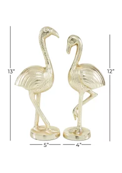 Deals 👏 Glam Aluminum Sculpture - Set of 2 by Monroe Lane 😉 -Monroe Lane Sales Belk 13331
