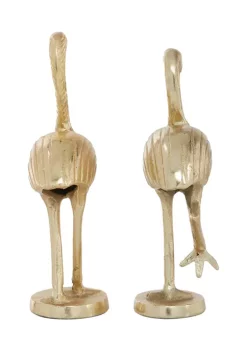 Deals 👏 Glam Aluminum Sculpture - Set of 2 by Monroe Lane 😉 -Monroe Lane Sales Belk 13332