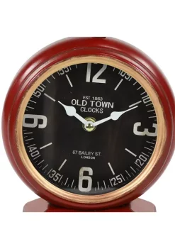 Coupon 😍 Vintage Metal Clock - Set of 2 by Monroe Lane 😉 -Monroe Lane Sales Belk 13336