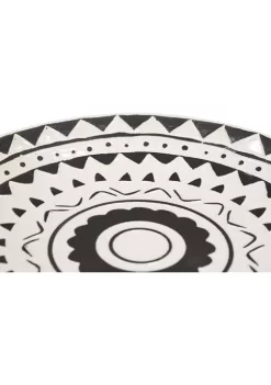 Best Sale ✔️ Eclectic Ceramic Wall Decor - Set of 2 by Monroe Lane 😍 -Monroe Lane Sales Belk 13364