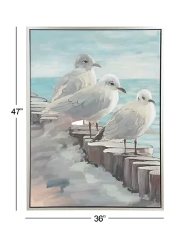 Budget ⌛ Coastal Wood Framed Wall Art by Monroe Lane ✔️ -Monroe Lane Sales Belk 13377