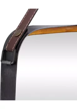 Promo ✨ Modern Metal Wall Mirror by Monroe Lane 😉 -Monroe Lane Sales Belk 13402