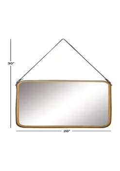 Promo ✨ Modern Metal Wall Mirror by Monroe Lane 😉 -Monroe Lane Sales Belk 13403