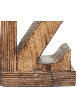 Budget 🎁 Traditional Mango Wood Bookends - Set of 2 by Monroe Lane 🥰 -Monroe Lane Sales Belk 13429