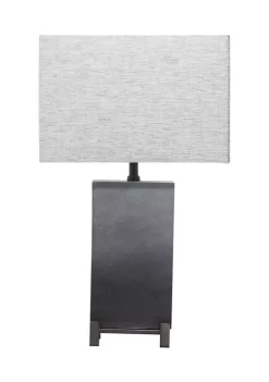 New 😉 Modern Polystone Table Lamp by Monroe Lane 🔔 -Monroe Lane Sales Belk 13438