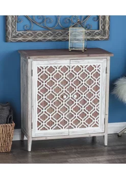 Best Sale 🛒 Rustic Wood Cabinet by Monroe Lane 🔥