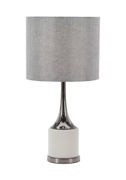 Best deal 🤩 Traditional Cement Table Lamp by Monroe Lane 🥰