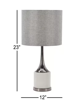 Best deal 🤩 Traditional Cement Table Lamp by Monroe Lane 🥰 -Monroe Lane Sales Belk 13509
